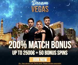 dream vegas casino bonus code